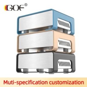 Aluminium Project Box Electronics Parts Components Wall Switch Bending Case Sheet Metal Housing