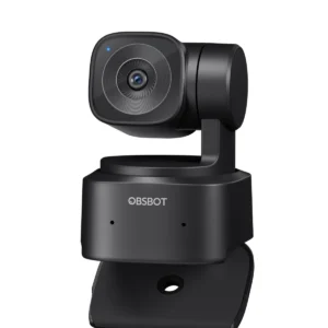OBSBOT Tiny SE 1080P 100FPS Webcam for PC, AI Tracking PTZ Streaming Camera with 1/2.8" Sensor, Gesture Control, Dual ISO, HDR