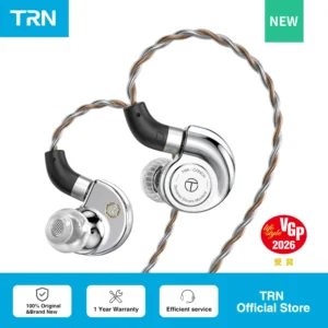 TRN Conch Earphone Lucky bag High-Performance DLC Diamond Diaphragm Dynamic in-Ear Monitors Tuning Nozzle Filters For Xiaomi